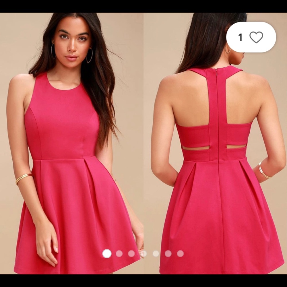 Lulus, size xs, color fuchsia